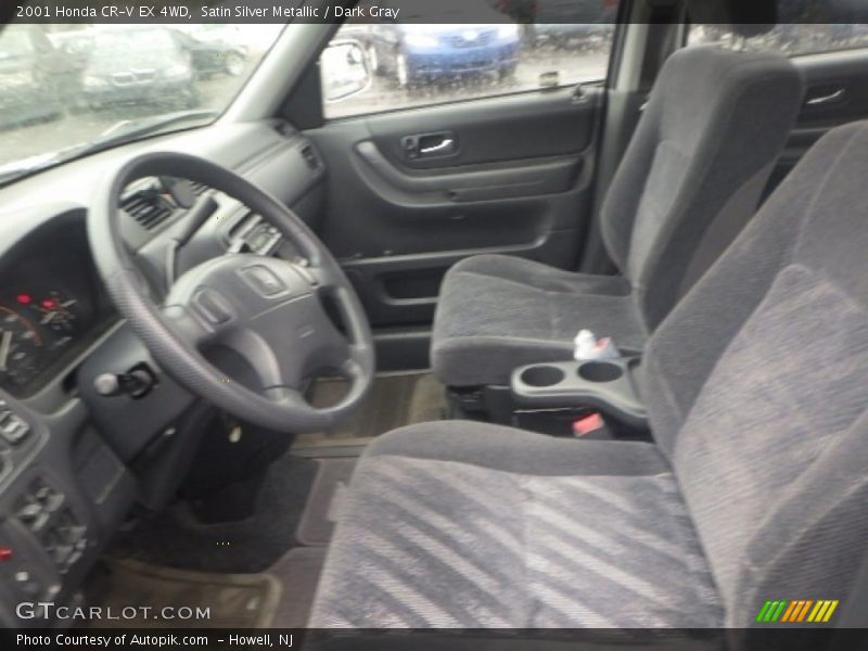 Satin Silver Metallic / Dark Gray 2001 Honda CR-V EX 4WD