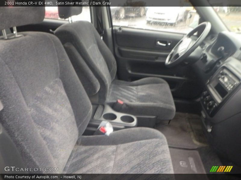 Satin Silver Metallic / Dark Gray 2001 Honda CR-V EX 4WD
