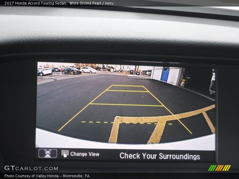 White Orchid Pearl / Ivory 2017 Honda Accord Touring Sedan