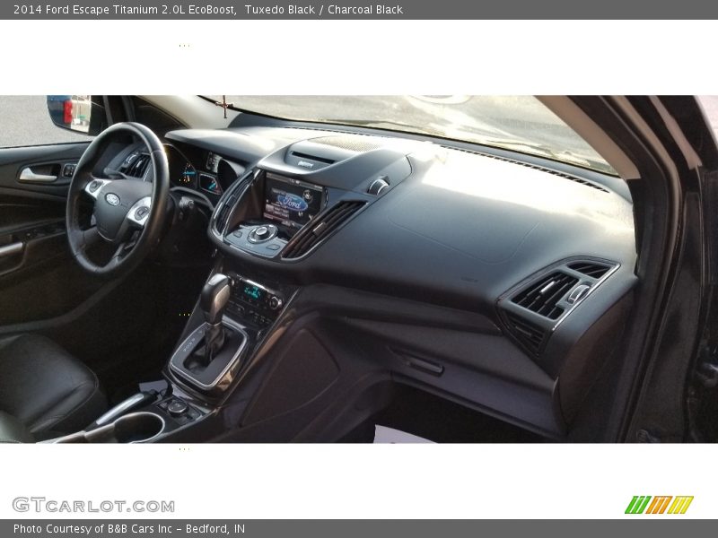 Tuxedo Black / Charcoal Black 2014 Ford Escape Titanium 2.0L EcoBoost