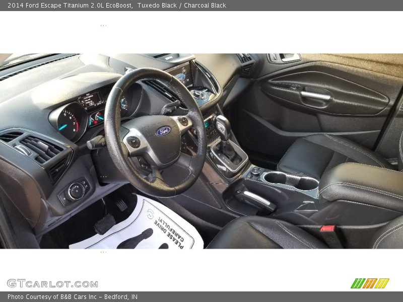 Tuxedo Black / Charcoal Black 2014 Ford Escape Titanium 2.0L EcoBoost