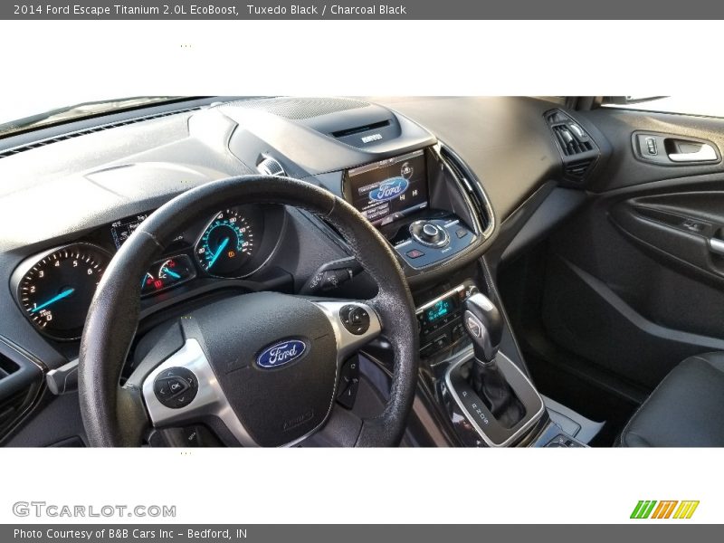 Tuxedo Black / Charcoal Black 2014 Ford Escape Titanium 2.0L EcoBoost