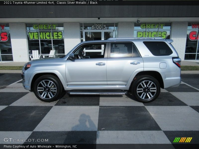 Classic Silver Metallic / Black 2021 Toyota 4Runner Limited 4x4