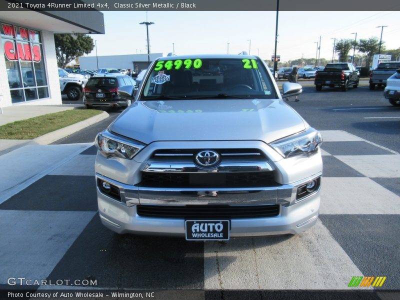 Classic Silver Metallic / Black 2021 Toyota 4Runner Limited 4x4