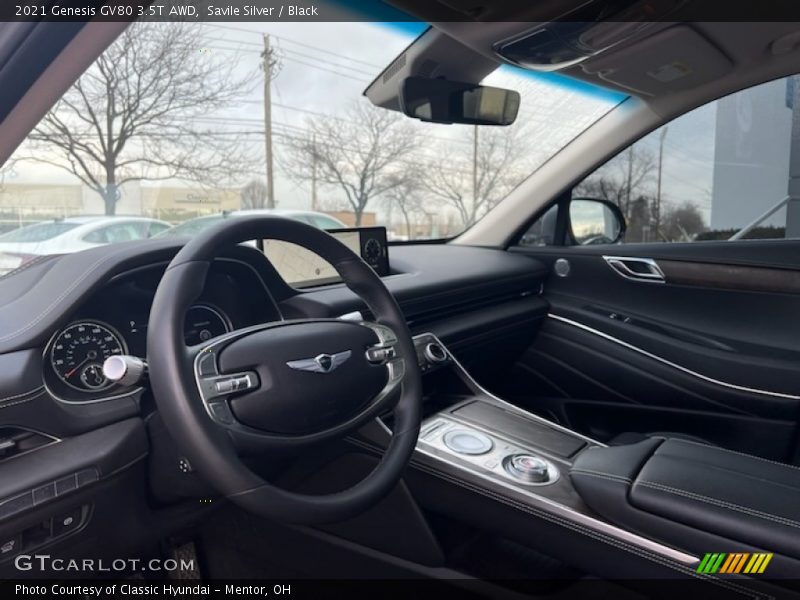 Savile Silver / Black 2021 Genesis GV80 3.5T AWD