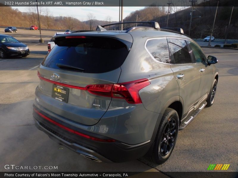 Hampton Gray / Black 2022 Hyundai Santa Fe XRT AWD