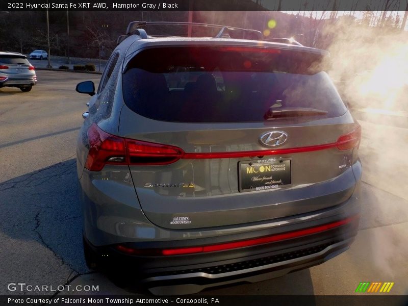 Hampton Gray / Black 2022 Hyundai Santa Fe XRT AWD