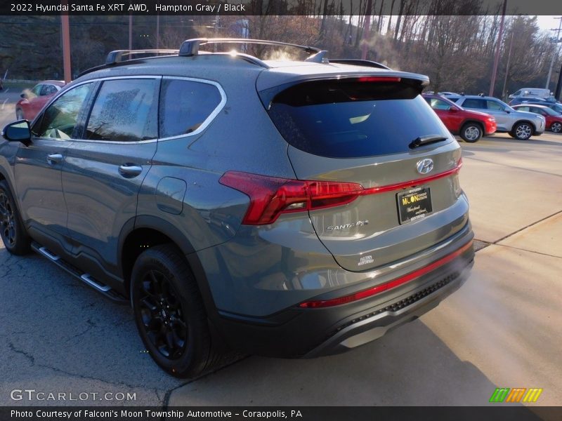 Hampton Gray / Black 2022 Hyundai Santa Fe XRT AWD