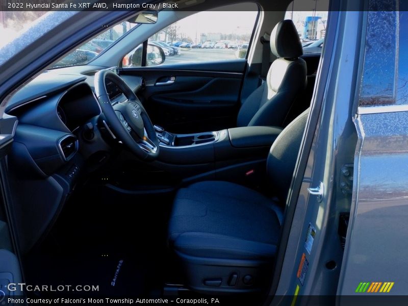 Hampton Gray / Black 2022 Hyundai Santa Fe XRT AWD