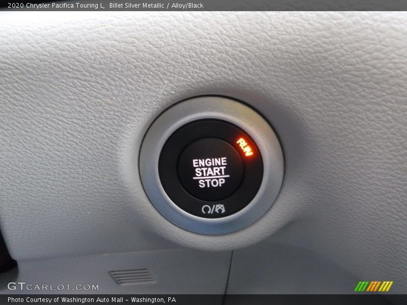Billet Silver Metallic / Alloy/Black 2020 Chrysler Pacifica Touring L