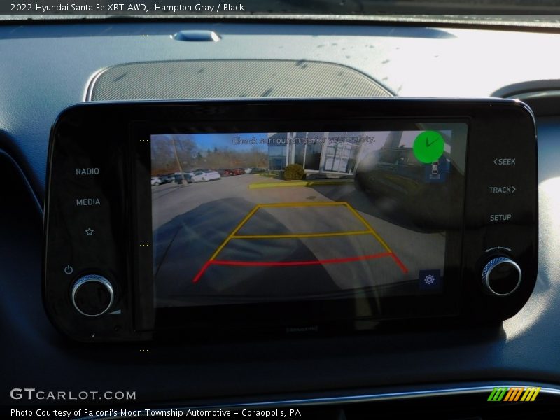 Hampton Gray / Black 2022 Hyundai Santa Fe XRT AWD