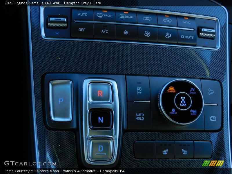 Hampton Gray / Black 2022 Hyundai Santa Fe XRT AWD