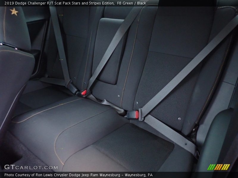 F8 Green / Black 2019 Dodge Challenger R/T Scat Pack Stars and Stripes Edition