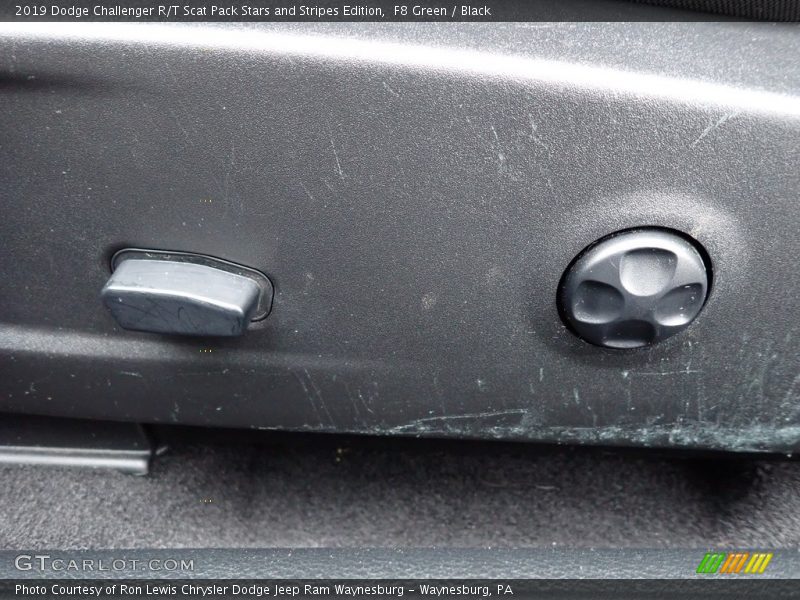 F8 Green / Black 2019 Dodge Challenger R/T Scat Pack Stars and Stripes Edition
