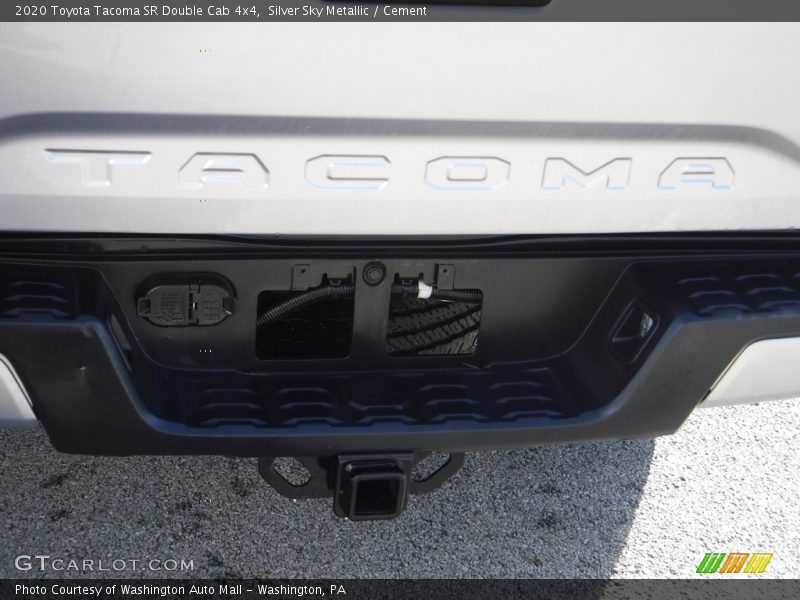 Silver Sky Metallic / Cement 2020 Toyota Tacoma SR Double Cab 4x4
