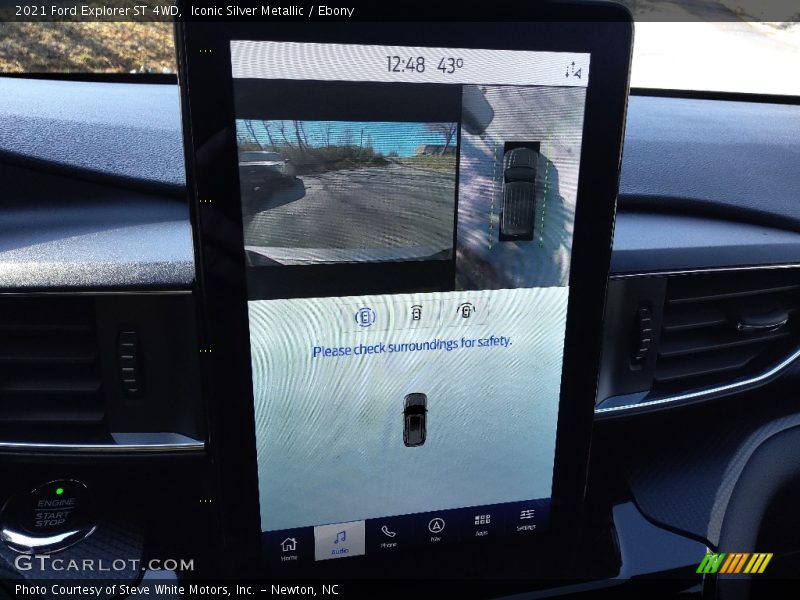 Iconic Silver Metallic / Ebony 2021 Ford Explorer ST 4WD