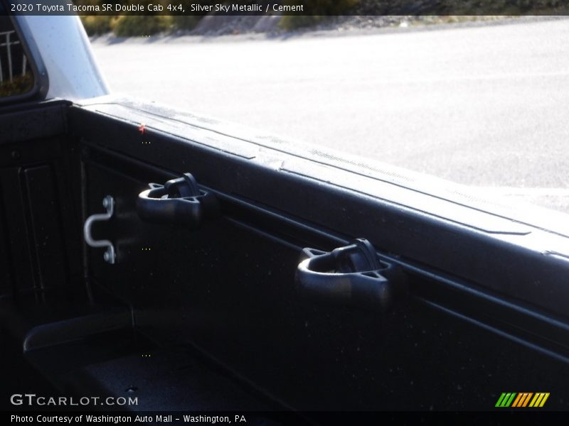 Silver Sky Metallic / Cement 2020 Toyota Tacoma SR Double Cab 4x4