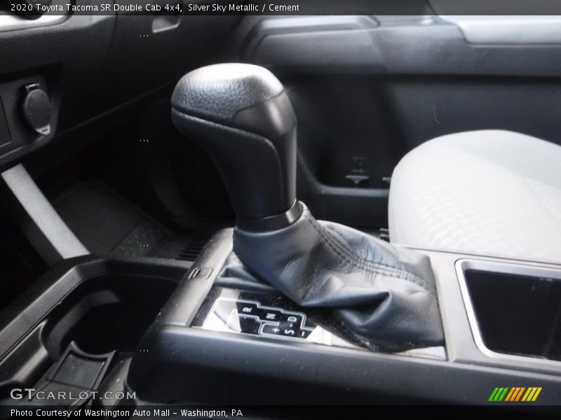 Silver Sky Metallic / Cement 2020 Toyota Tacoma SR Double Cab 4x4