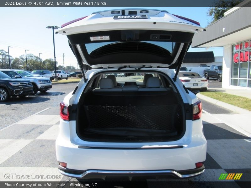Eminent White Pearl / Birch 2021 Lexus RX 450h AWD