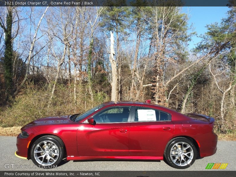 Octane Red Pearl / Black 2021 Dodge Charger GT