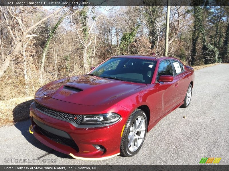 Octane Red Pearl / Black 2021 Dodge Charger GT