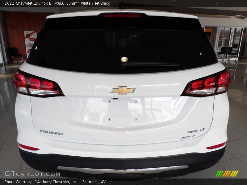 Summit White / Jet Black 2022 Chevrolet Equinox LT AWD
