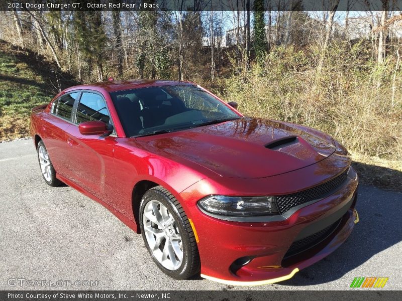 Octane Red Pearl / Black 2021 Dodge Charger GT