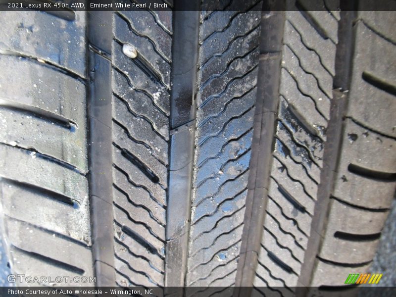 Eminent White Pearl / Birch 2021 Lexus RX 450h AWD