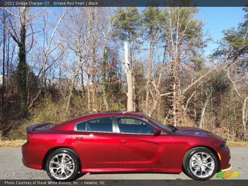Octane Red Pearl / Black 2021 Dodge Charger GT