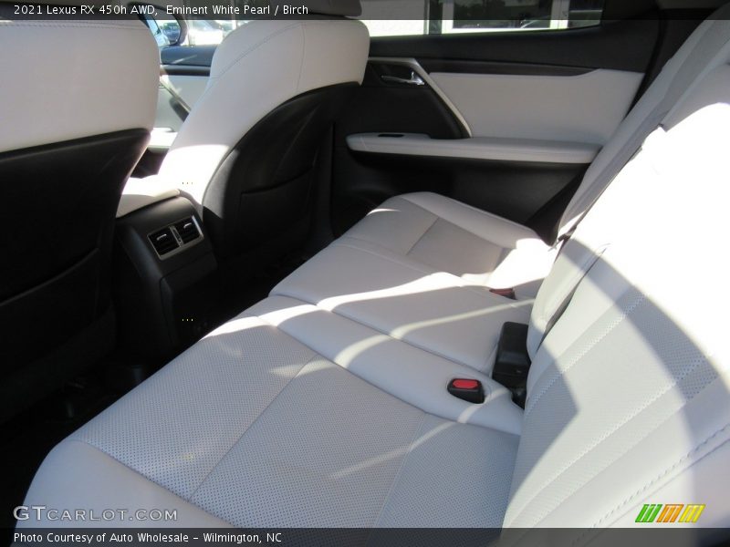 Eminent White Pearl / Birch 2021 Lexus RX 450h AWD
