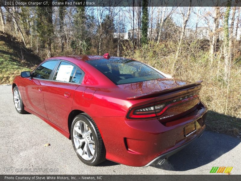 Octane Red Pearl / Black 2021 Dodge Charger GT