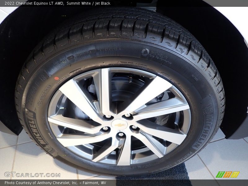Summit White / Jet Black 2022 Chevrolet Equinox LT AWD
