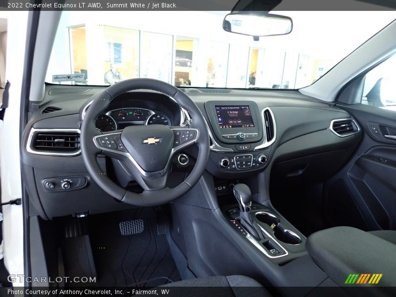 Summit White / Jet Black 2022 Chevrolet Equinox LT AWD