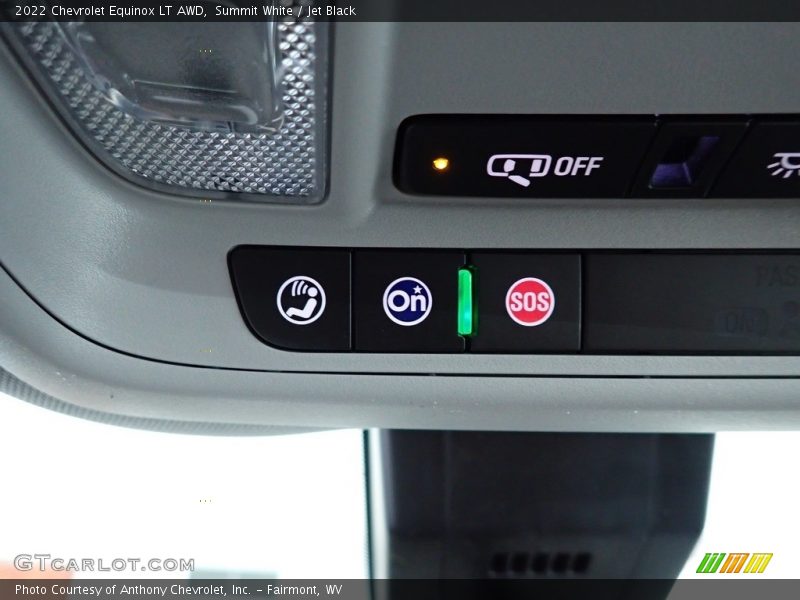 Summit White / Jet Black 2022 Chevrolet Equinox LT AWD