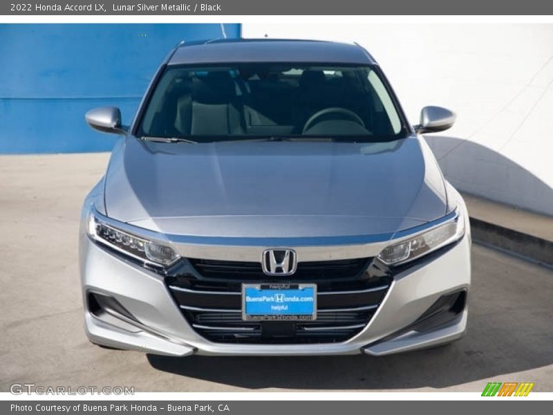 Lunar Silver Metallic / Black 2022 Honda Accord LX