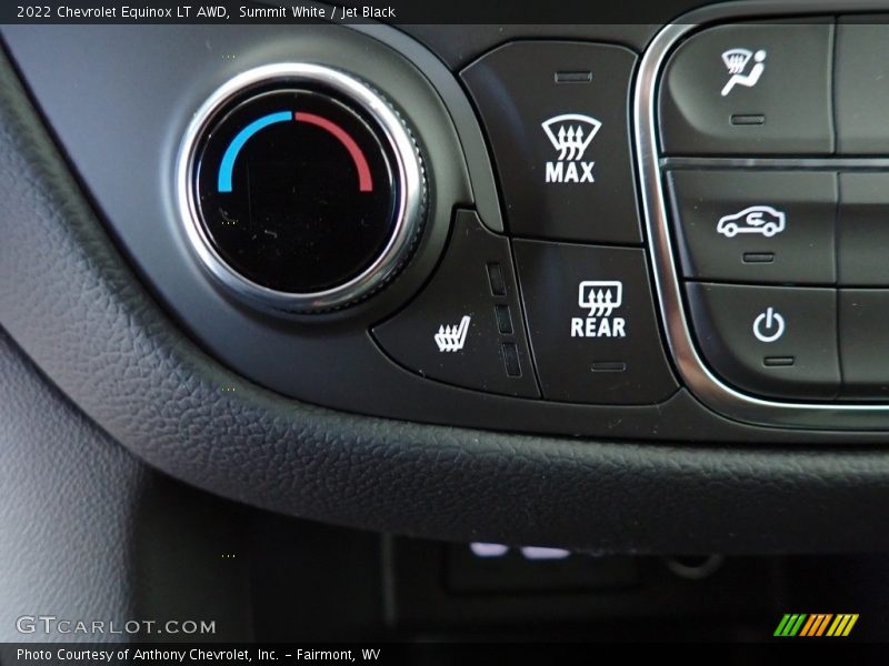 Summit White / Jet Black 2022 Chevrolet Equinox LT AWD