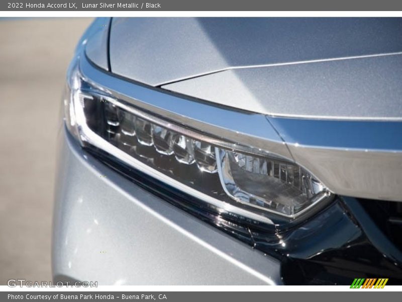 Lunar Silver Metallic / Black 2022 Honda Accord LX