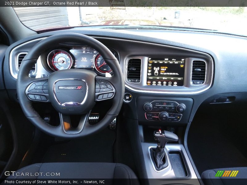 Octane Red Pearl / Black 2021 Dodge Charger GT