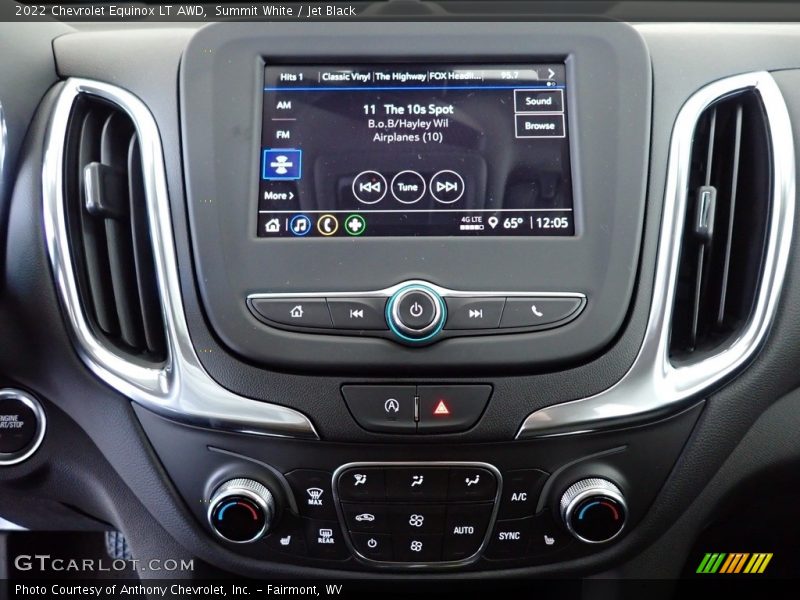 Summit White / Jet Black 2022 Chevrolet Equinox LT AWD
