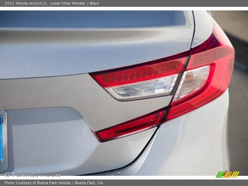 Lunar Silver Metallic / Black 2022 Honda Accord LX