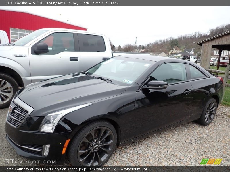 Front 3/4 View of 2016 ATS 2.0T Luxury AWD Coupe