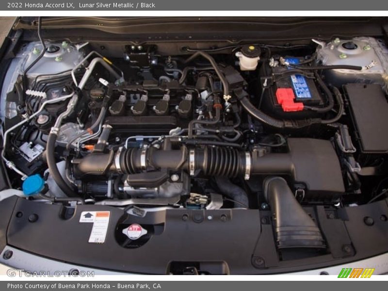  2022 Accord LX Engine - 1.5 Liter Turbocharged DOHC 16-Valve i-VTEC 4 Cylinder