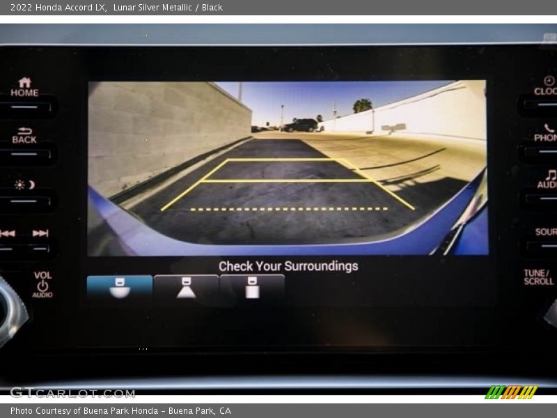 Lunar Silver Metallic / Black 2022 Honda Accord LX