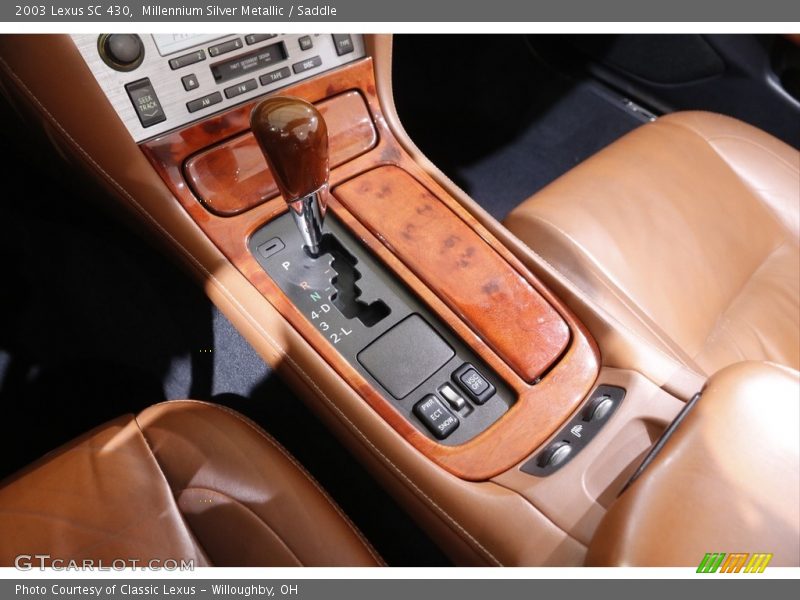 Millennium Silver Metallic / Saddle 2003 Lexus SC 430