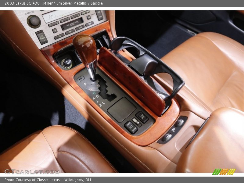 Millennium Silver Metallic / Saddle 2003 Lexus SC 430