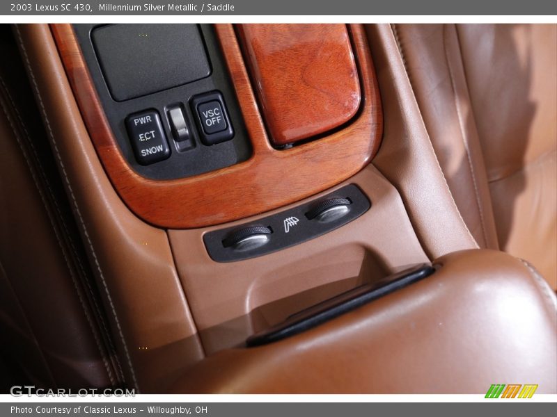 Millennium Silver Metallic / Saddle 2003 Lexus SC 430