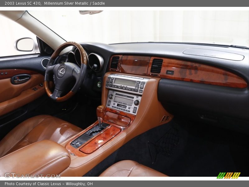 Millennium Silver Metallic / Saddle 2003 Lexus SC 430