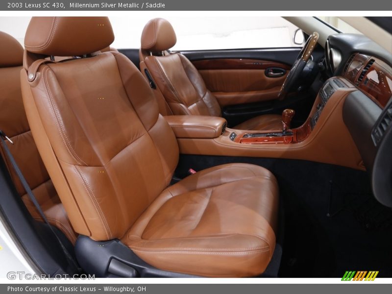 Millennium Silver Metallic / Saddle 2003 Lexus SC 430