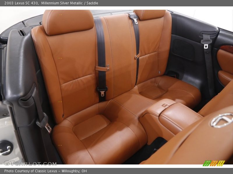 Millennium Silver Metallic / Saddle 2003 Lexus SC 430