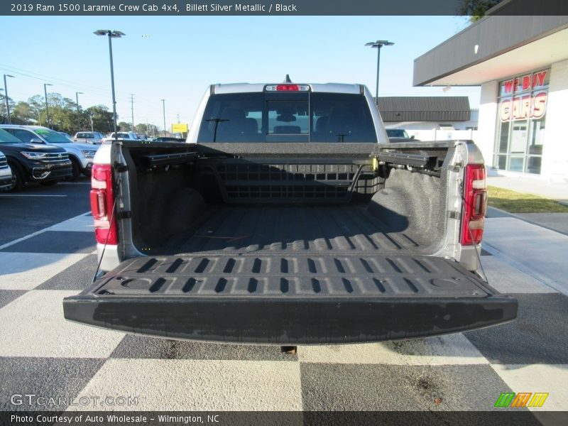 Billett Silver Metallic / Black 2019 Ram 1500 Laramie Crew Cab 4x4